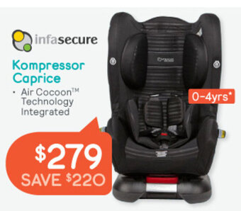 Baby Bunting Infasecure Kompressor Caprice offer