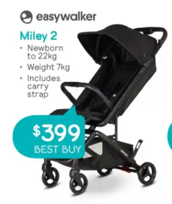 Baby Bunting Easywalker Miley 2 offer