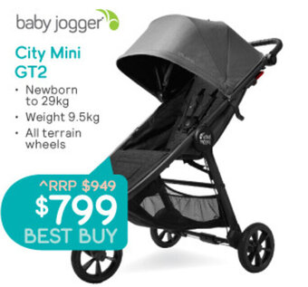 Baby Bunting Baby Jogger City Mini GT2 offer