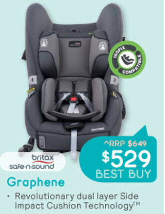 Baby Bunting Britax Graphene offer