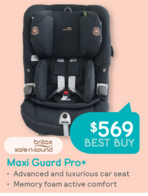 Britax Maxi Guard Pro+ offer at Baby Bunting
