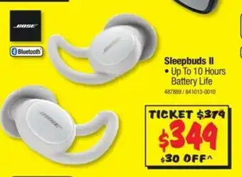 JB Hi-Fi Bose Sleepbuds II - 487889 offer