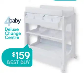 Baby Bunting 4Baby Deluxe Change Centre offer