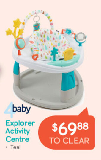 4Baby Explorer Activity Centre