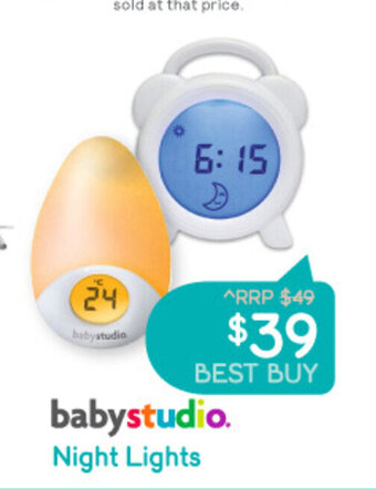 BabyStudio Night Lights