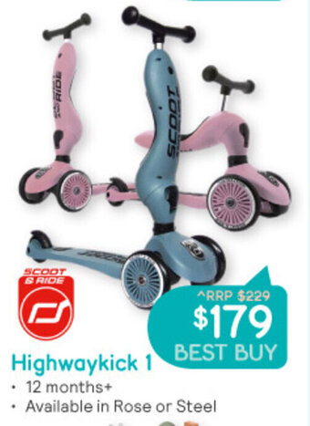 Scoot & Ride Highwaykick 1