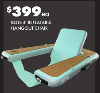 Bote 4' Inflatable Hangout Chair