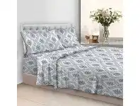 Cambridge House Flannelette Sheet Set DB - Felicia