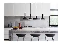 Luma Cone Pendant in Black