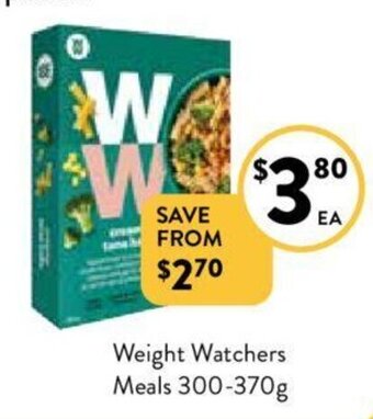 Foodworks Weight Watchers Meals offer