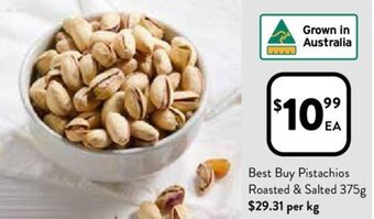 Foodworks Best Buy Pistachios offer
