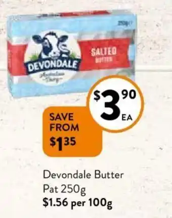 Foodworks Devondale Butter Pat offer