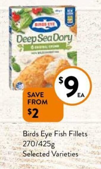 Foodworks Birds Eye Fish Fillets offer