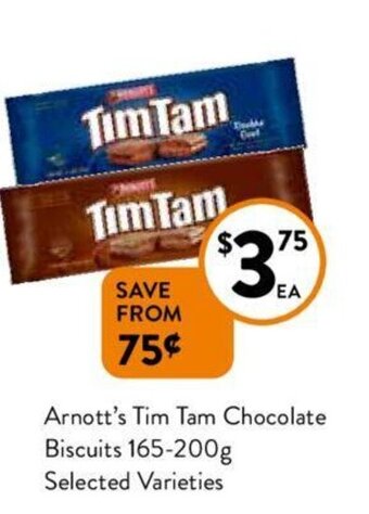 Foodworks Arnott's Tim Tam Chocolate Biscuits offer
