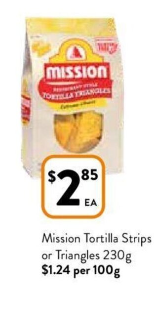 Mission Tortilla Strips Or Triangles