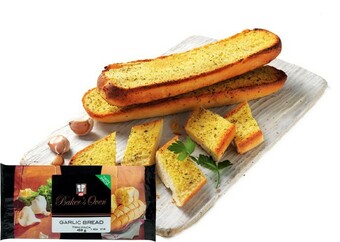 IGA IGA Bakeru2019s Oven Garlic Bread Twin Pack 450g offer