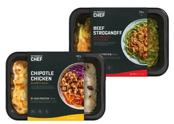 IGA My Muscle Chef High Protein Meal 300-450g Selected Varieties offer