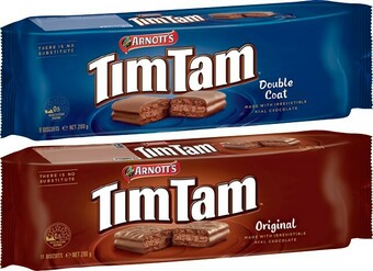 IGA Arnott's Tim Tam Chocolate Biscuits 160-200g Selected Varieties offer