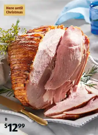 ALDI Specially Selected Triple Smoked Half Leg Ham offer
