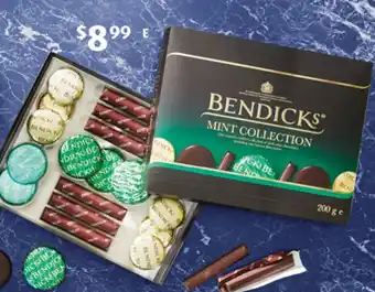 ALDI Bendicks Mint Collection 200g offer