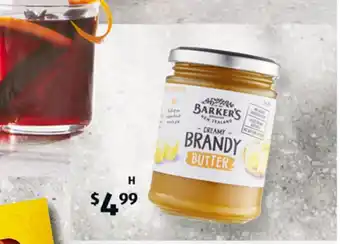 ALDI Barker's Brandy Butter 270g offer