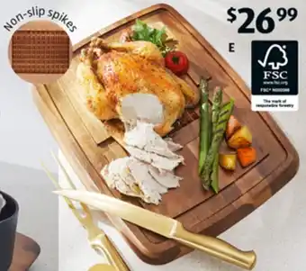 ALDI Wooden Carving Board offer