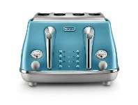 Betta DeLonghi Icona Capitals 4 Slice Toaster New York Yellow - Lisbon Azure offer