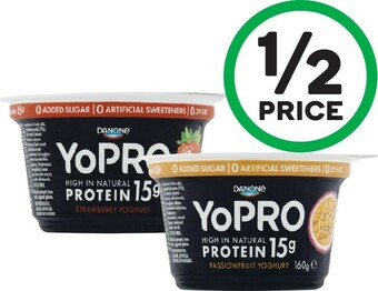 Woolworths Danone YoPRO Pot 160g offer