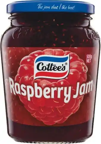 Woolworths Cottee's Conserve 500g offer