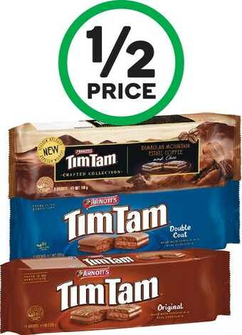 Woolworths Arnott's Tim Tam 160-200g offer