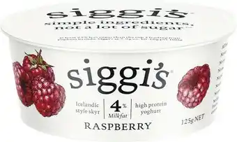 Woolworths Siggi's Yoghurt Pot or Pouch 125-150g offer