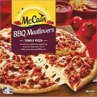 Woolworths McCain Pizza Pockets or Family Pizza 400-500g – From the Freezer offer