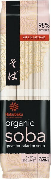 Woolworths Hakubaku Organic Noodles 270g offer