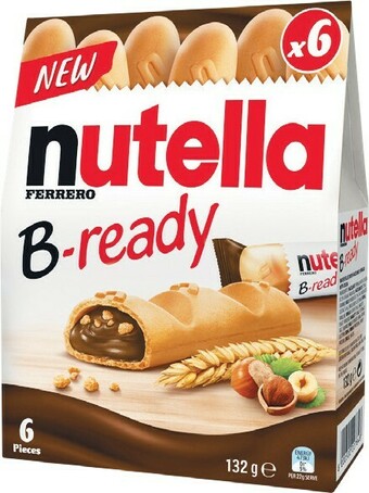 Woolworths Nutella B Ready 132g Pk 6 offer