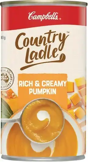 Woolworths Campbell's Soup Chunky 505g or Campbell's Soup Country Ladle 495-505g offer