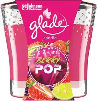 Woolworths Glade Scented Candle 96g offer