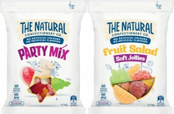 Coles The Natural Confectionery Co. Family Bag 200g-260g offer