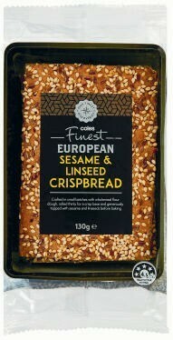 Coles Coles Finest Artisan Crispbreads 130g offer