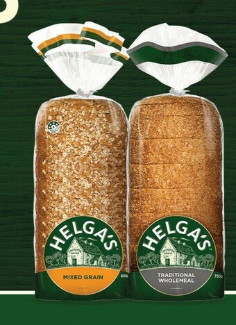 Coles Helga's Bread 650g-850g offer
