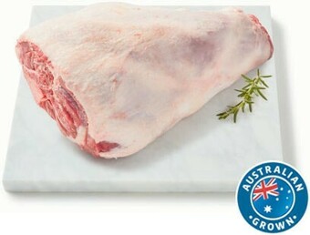 Coles Coles Australian Lamb Whole or Half Leg Roast offer