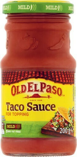 Coles Old El Paso Taco Sauce 200g offer