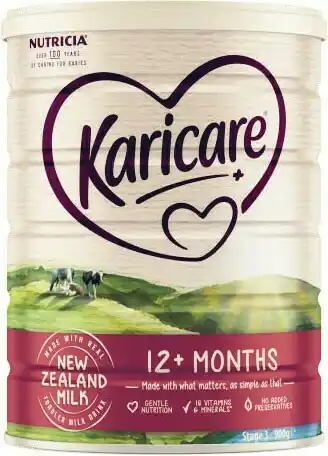 Coles Karicare Toddler Growing Up Stage 3 Formula 900g offer