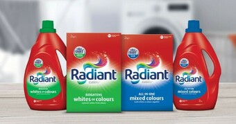 Coles Radiant Laundry Liquid 2 Litre or Powder 2kg offer