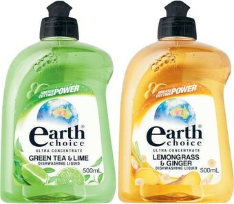 Coles Earth Choice Dishwashing Liquid 500mL offer