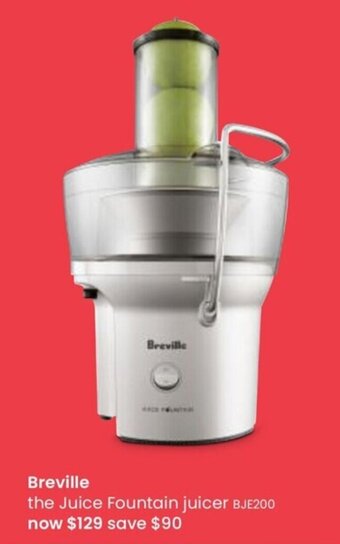 Breville The Juice Fountain Juicer