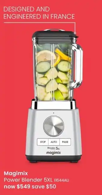 Myer Magimix Power Blender 5XL offer