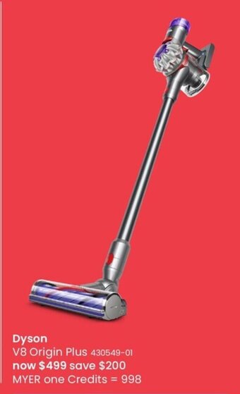 Dyson V8 Origin Plus