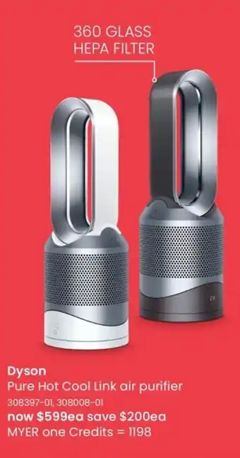 Dyson Pure Hot Cool Link Air Purifier