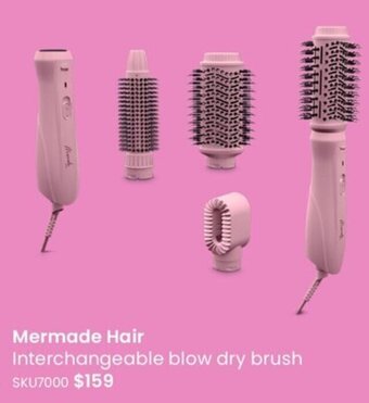 Myer Mermade Hair Interchangeable Blow Dry Brush offer