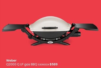 Weber Q2000 Q LP Gas BBQ